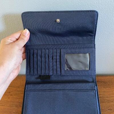 New Tommy Hilfiger Blue Logo Woman's Ladies Wallet