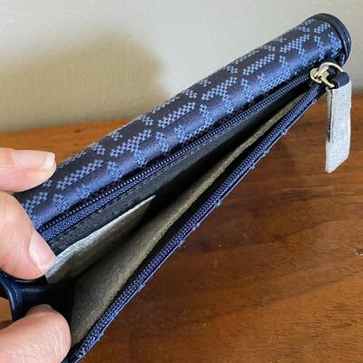 New Tommy Hilfiger Blue Logo Woman's Ladies Wallet