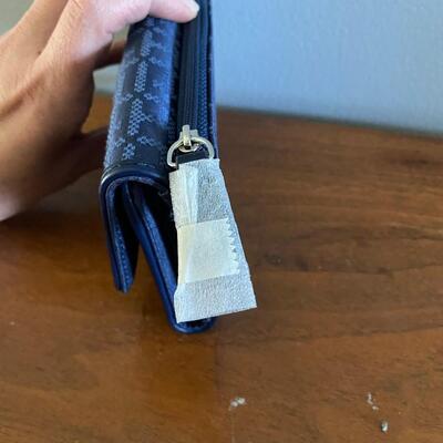 New Tommy Hilfiger Blue Logo Woman's Ladies Wallet