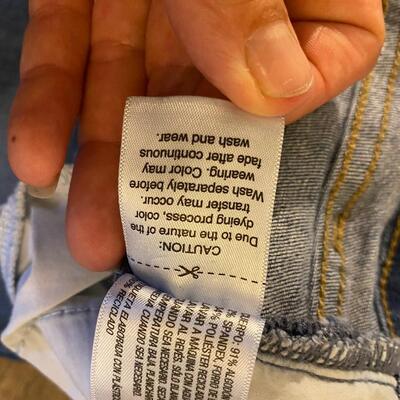 Universal Thread Medium Wash Blue Denim High Rise Flare Jeans Size 14