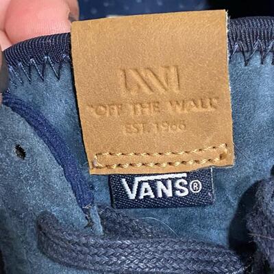 Men's Blue Suede VANS Lightweight Tennis Shoe Size 12 LXVI Ultracush Lite Old Skool