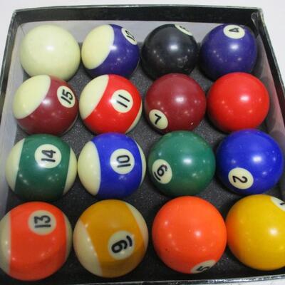 Vintage Regulation Pool Balls