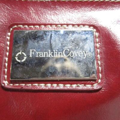 Franklin Covey Leather Computer Bag
