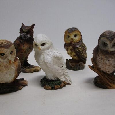 Collection Of Owl Figurines - 3