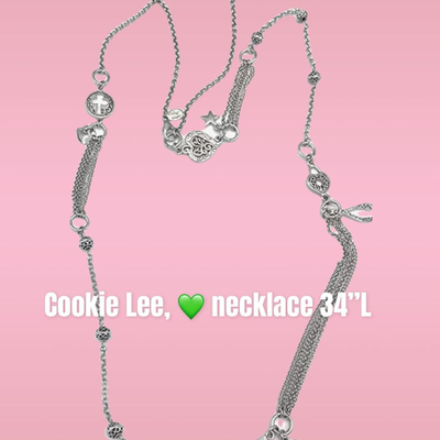 LOT 42:Cookie Lee 34â€Long Necklace