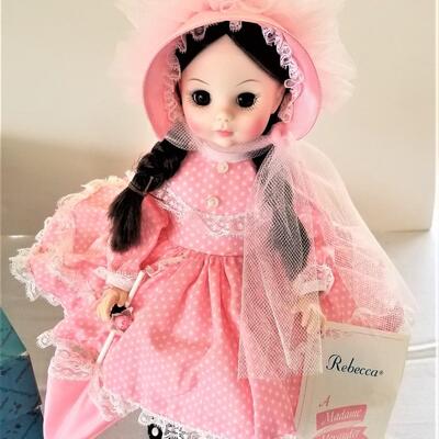 Lot #49  Madame Alexander Doll "Rebecca" with box