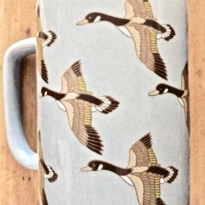 Vintage Mid Century Otagiri Japan Cup Mug Flying Geese