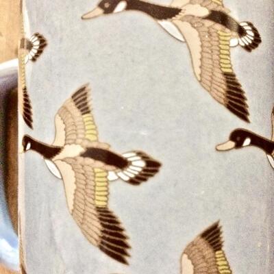 Vintage Mid Century Otagiri Japan Cup Mug Flying Geese