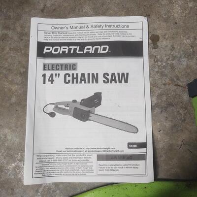 Portland Electric Chain Saw
