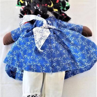 Lot #56  Black Gambina Cloth Doll - New Orleans