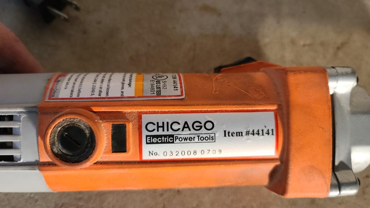 Electric long shaft die grinder