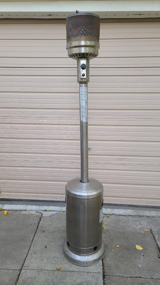 Outdoor propane heater