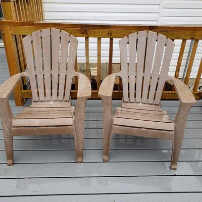 2 Outdoor Chairs