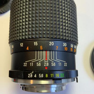 Minolta Camera with Lens