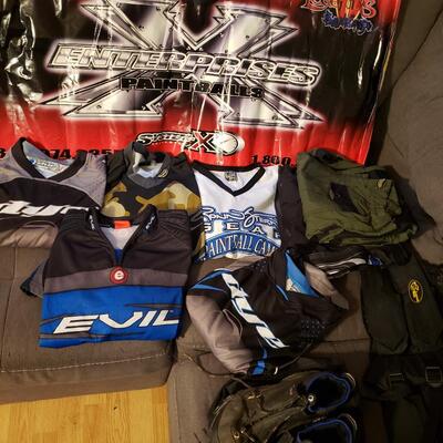 Paintball Gear and Bag