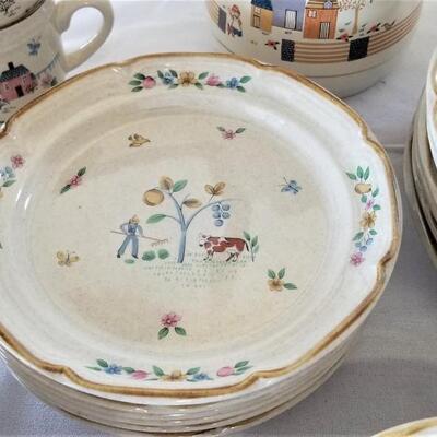 Lot #61  International Heartland China  Dinnerware Set