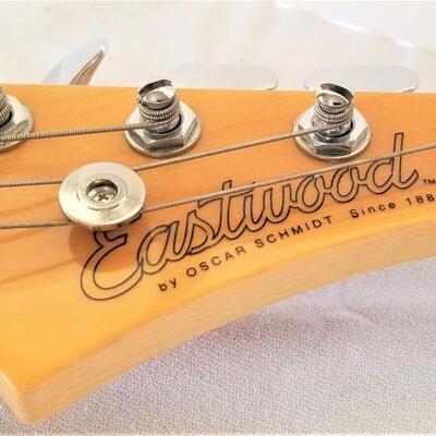 Lot #63  Eastwood Electric Guitar (Oscar Schmidt) w/stand