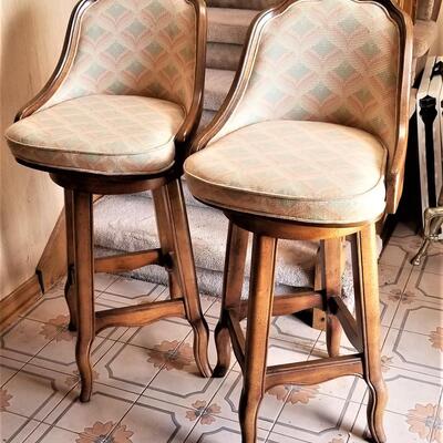 Lot #65  Pair of Chair Craft Barstools
