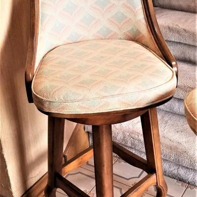 Lot #65  Pair of Chair Craft Barstools