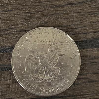 1971 1972 1978 Eisenhower One Dollar Coin Liberty Eagle United States Currency $1