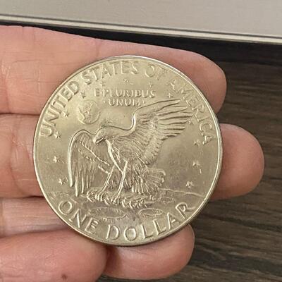 1971 1972 1978 Eisenhower One Dollar Coin Liberty Eagle United States Currency $1