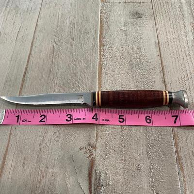 7.5" Slender Kabar Ka-Bar 1226 USA Fixed Blade Little Finn Knife