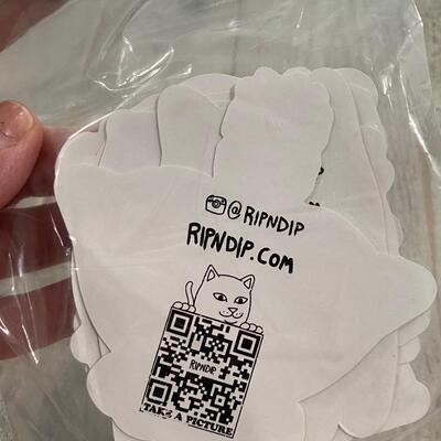 Unopened Package of Rip N Dip Stickers Decals