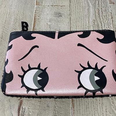 Betty Boop Zipper Pouch Make Up Cosmetic Bag Ipsy