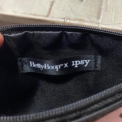 Betty Boop Zipper Pouch Make Up Cosmetic Bag Ipsy