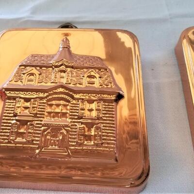 Lot #71  3 Copper Molds - Historic Homes