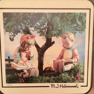 3 Hummel Coasters Vintage
