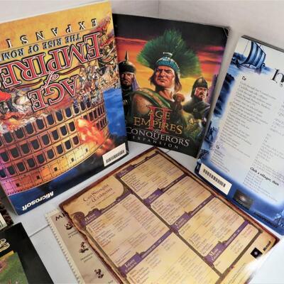 AGE OF EMPIRES Vintage PC Game Video Computer Manuals LOT (9) BOOKS