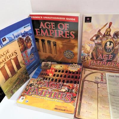 AGE OF EMPIRES Vintage PC Game Video Computer Manuals LOT (9) BOOKS