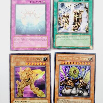 YU-GI-OH - MULTI YRS - 4 HOLOGRAPHIC CARDS  #34