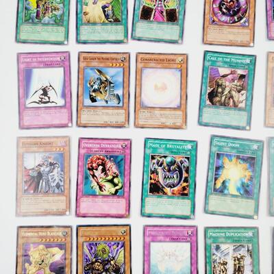 YU-GI-OH - MULTI YRS - 4 HOLOGRAPHIC CARDS  #34