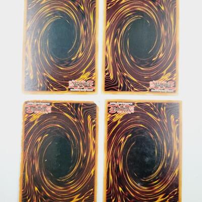 YU-GI-OH - MULTI YRS - 4 HOLOGRAPHIC CARDS  #34