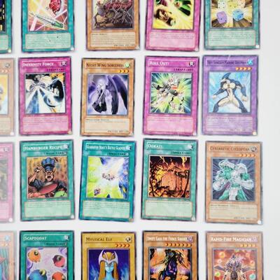 YU-GI-OH - MULTI YRS - 5 HOLIGRAPHIC CARDS  #35