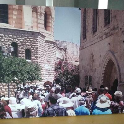 City of Jerusalem photo on canvas
