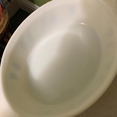 Vintage Pyrex golden heart 045 2 1/2 quart