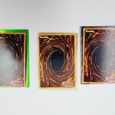 YU-GI-OH - MULTI YRS - 3 HOLIGRAPHIC CARDS #37