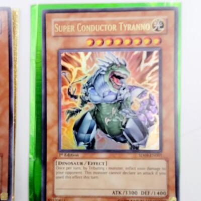 YU-GI-OH - MULTI YRS - 3 HOLIGRAPHIC CARDS #37