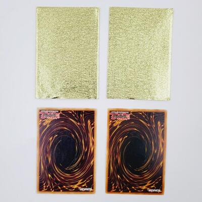 YU-GI-OH - MULTI YRS - 2 HOLIGRAPHIC CARDS  #44