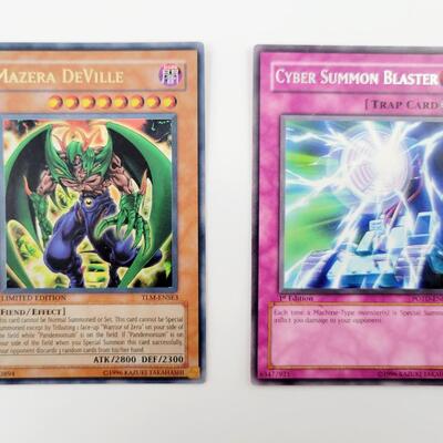 YU-GI-OH - MULTI YRS - 2 HOLIGRAPHIC CARDS #45