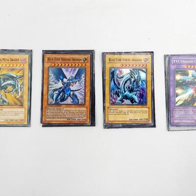 YU-GI-OH - MULTI YRS - 3 HOLIGRAPHIC DRAGON CARDS  #48