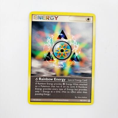 POKÃ‰MON - MULTI YRS - RAINBOW ENERGY & 2 HOLIGRAPHIC CARDS  #51