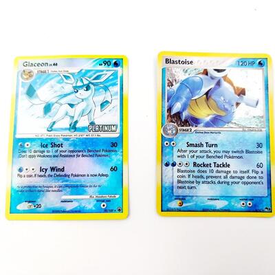 POKÃ‰MON - MULTI YRS - WATER POKÃ‰MON BUNDLE & 2 HOLIGRAPHIC CARDS  #54