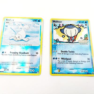 POKÃ‰MON - MULTI YRS - WATER POKÃ‰MON & 2 HOLIGRAPHIC CARDS #55