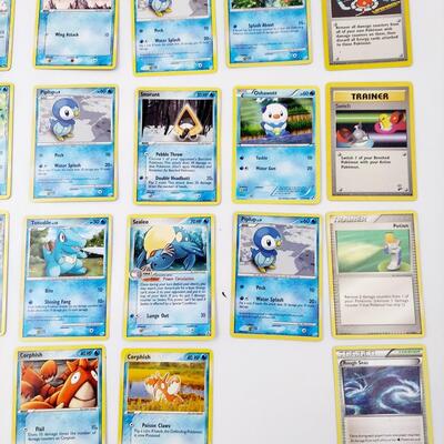 POKÃ‰MON - MULTI YRS - WATER POKÃ‰MON & 2 HOLIGRAPHIC CARDS #55