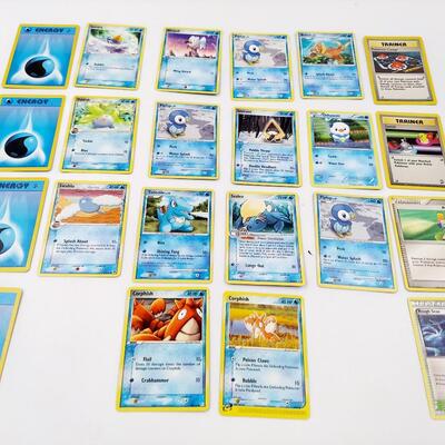 POKÃ‰MON - MULTI YRS - WATER POKÃ‰MON & 2 HOLIGRAPHIC CARDS #55