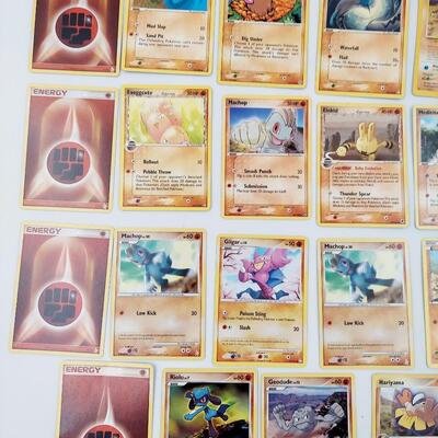 POKÃ‰MON - MULTI YRS - FIGHTING POKÃ‰MON & 1 HOLIGRAPHIC CARD #57